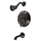 Kingston Brass SingleHandle Tub and Shower Faucet, Oil Rubbed Bronze KB36350EX - alternate 1